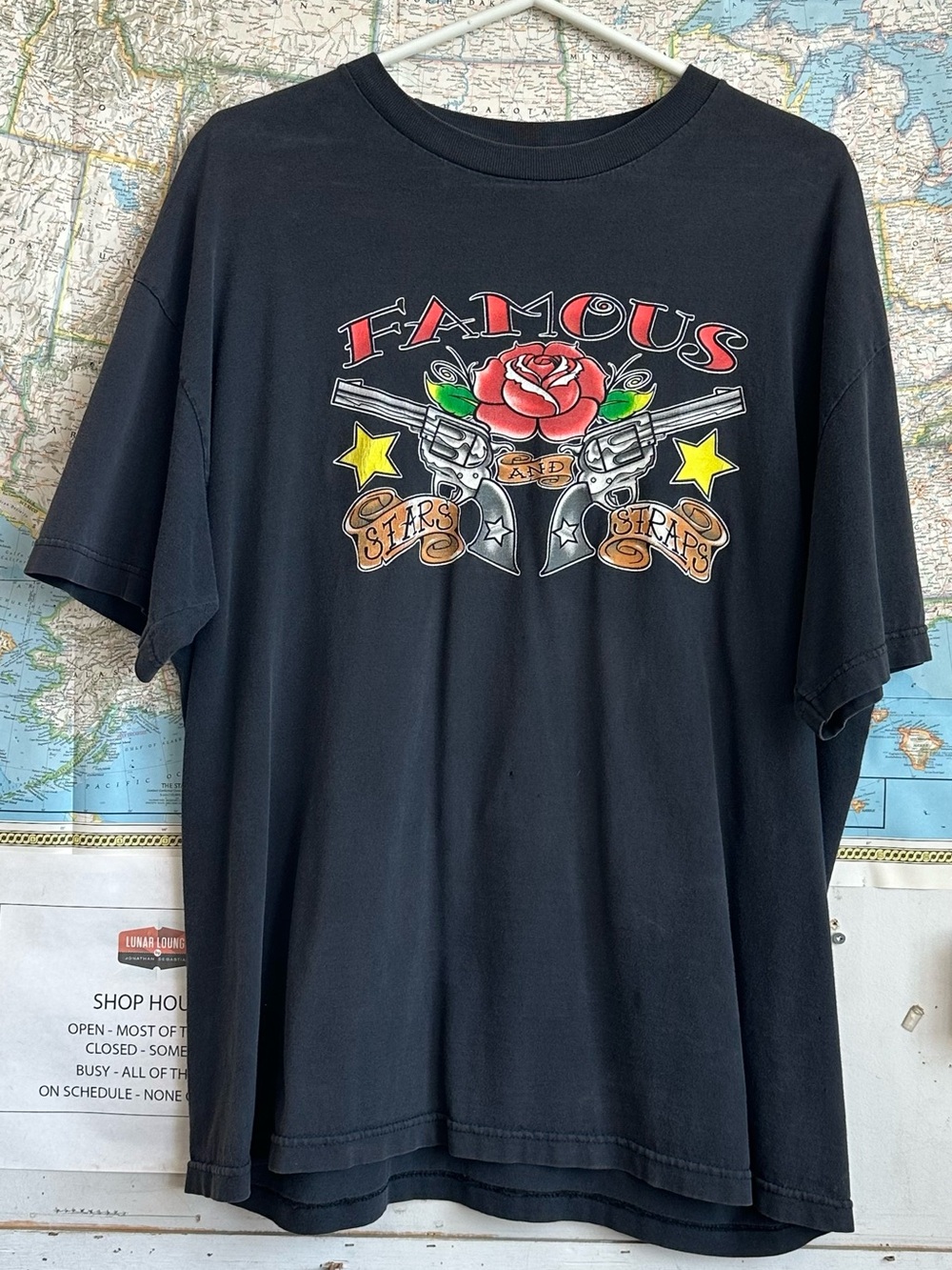 Famous Graphic Short Sleeve Tee - Black